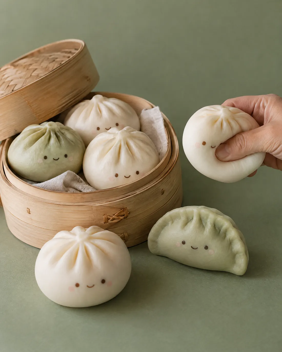 Dumpling & Bun Squishies — wholesale squishy toys