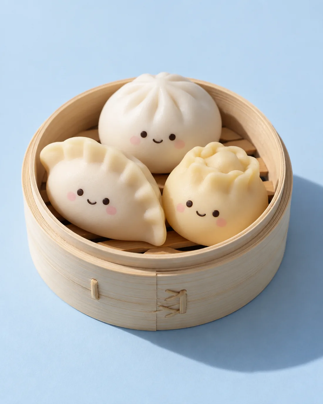 Bao- & dumpling-klemmelegetøj fremstillet af Ravomiq