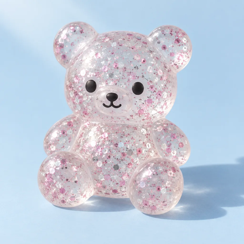 Crystal Glitter Bear