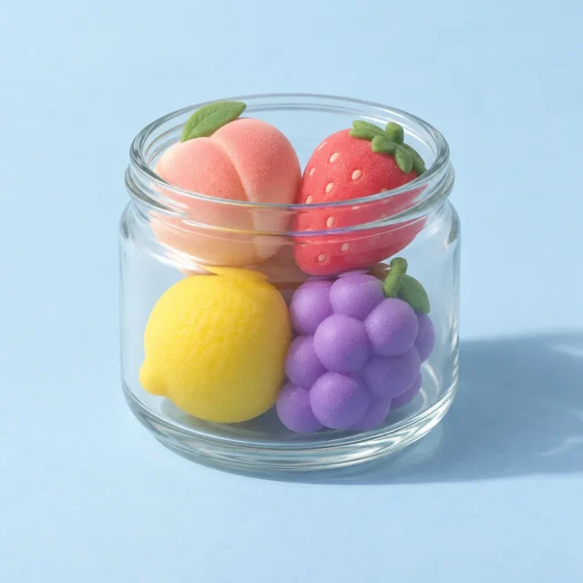 Set de mini mochis fruits