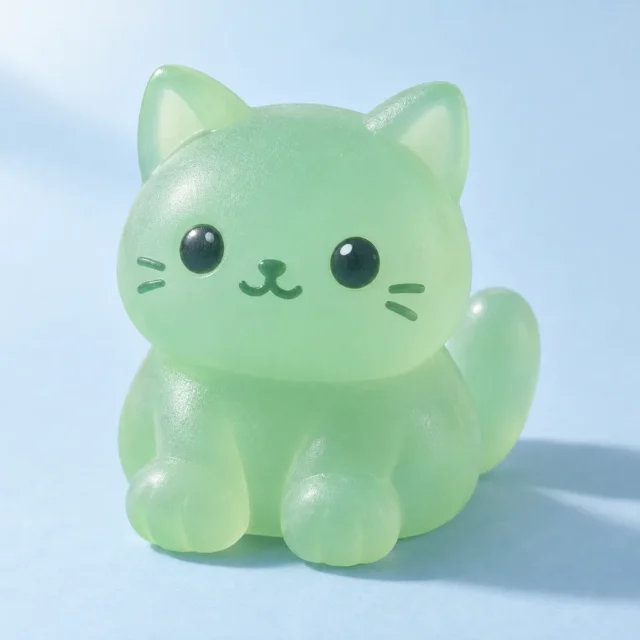 Gioco antistress in silicone gatto gelatina