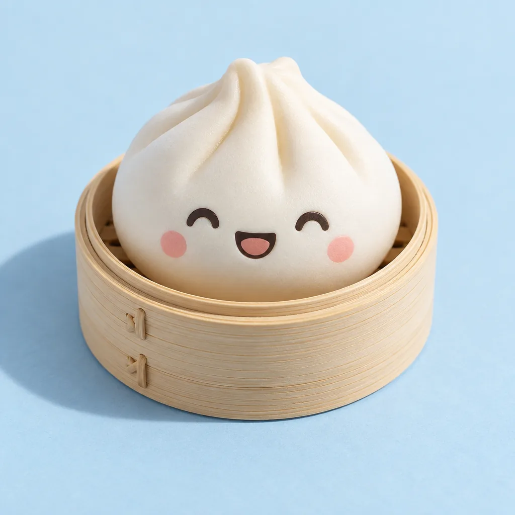 Happy Dumpling Squeeze Toy